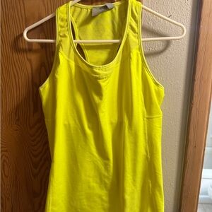 Athleta Women's Yellow Tank Top